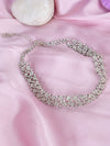 Sparkling Cluster Diamond Neck Choker