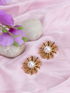 Sunshine Pearl Studs