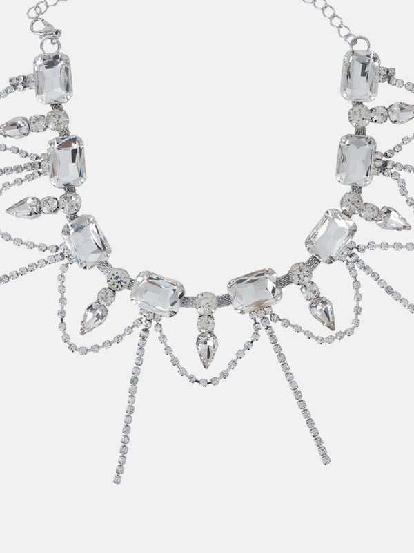 Big Stone Diamonds Necklace