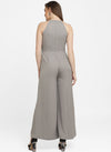 Denise Embellished Flared Jumpsuit