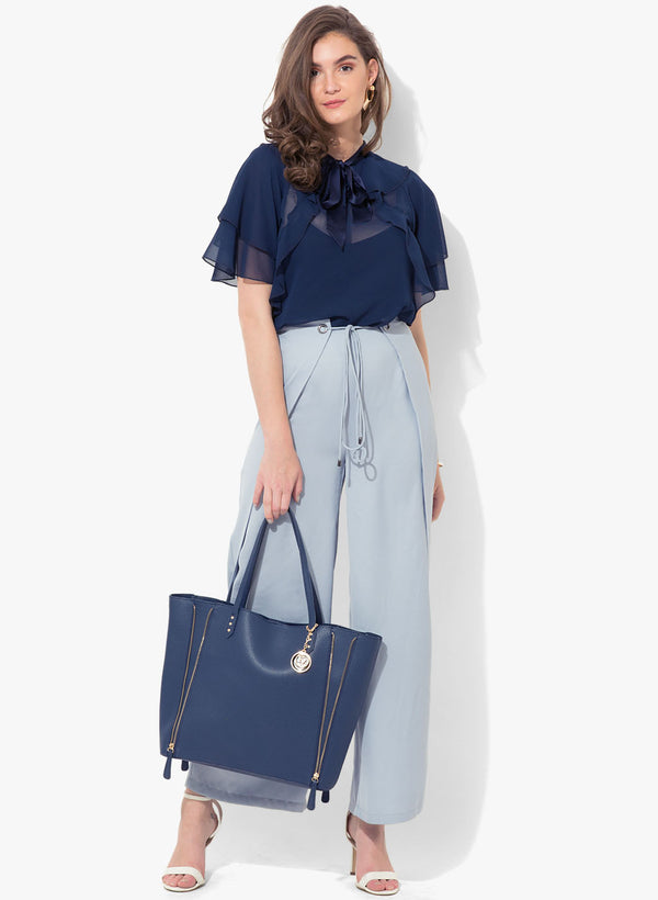 Cher Side Wrap Palazzo