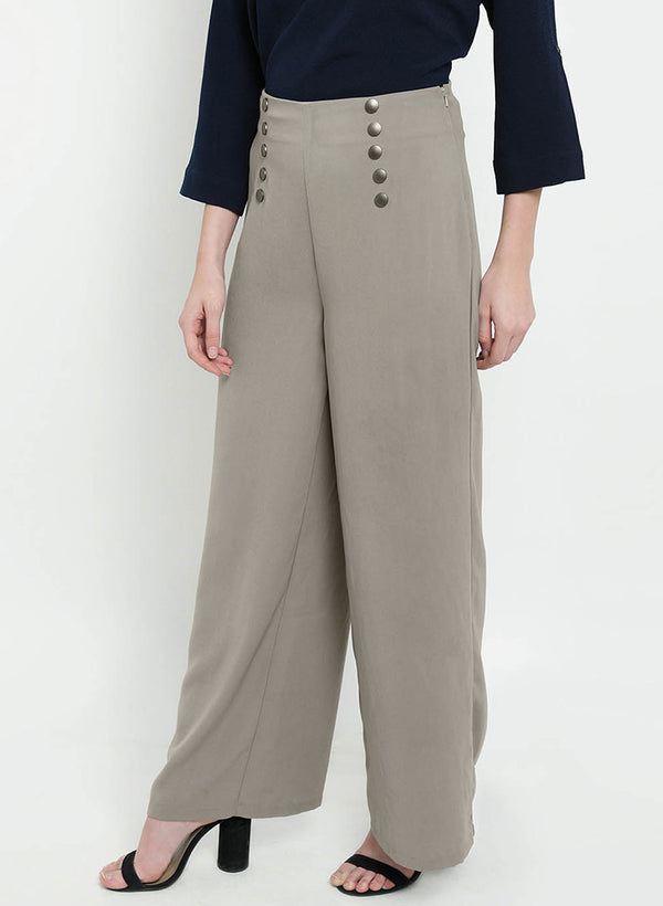 Giselle High Waisted Button Detail Top