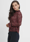 Lorena Lace Collar Shirt