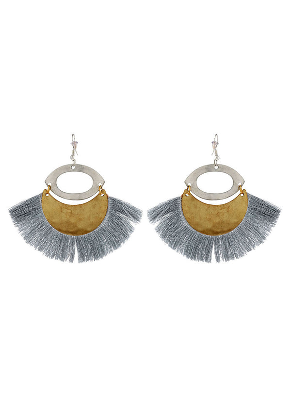 Silver Drop Earrings