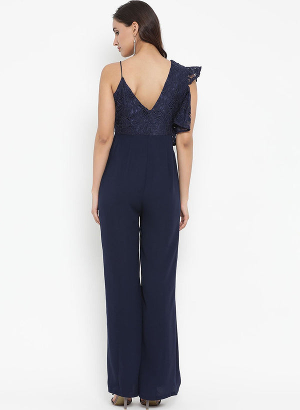 Lace Spagetti Strap Jumpsuit