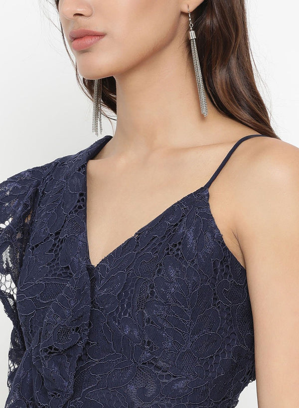 Lace Spagetti Strap Jumpsuit