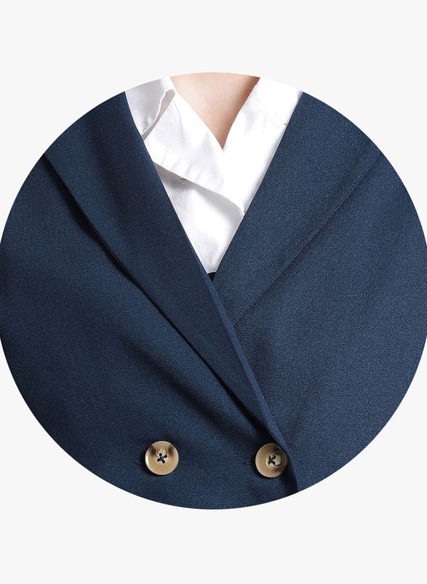 Shirt With Over Sized Horn Buttons