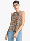 Halter Neck Printed Top
