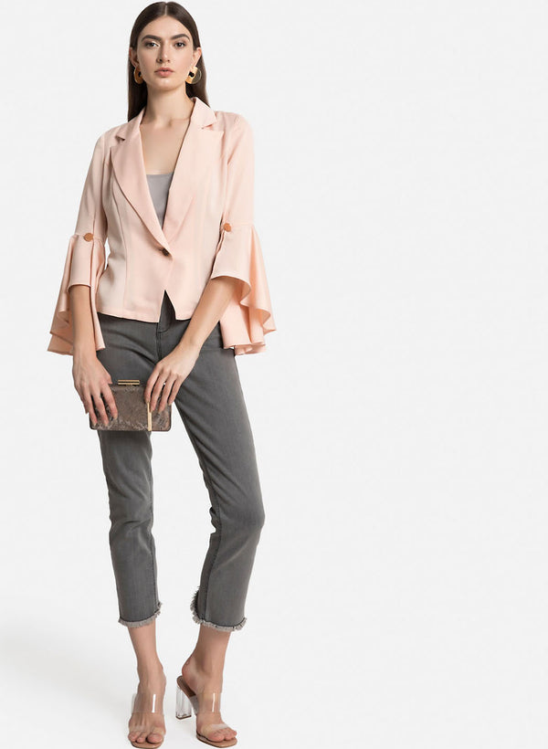 Waterfall Sleeves Jacket