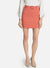 Skirt With Buckle Waist Belt