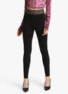 Lurex Wasitband Jegging