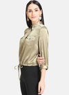 Satin Shirt With Classic Collar