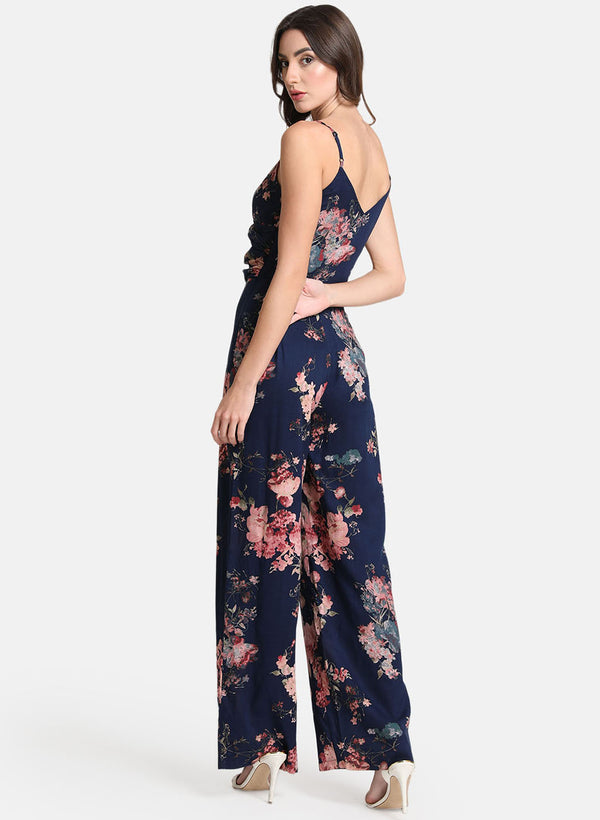 Sleeveless Wrap Jumpsuit