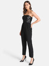 Off-Shoulder Sequin Jumpsuit