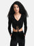 Crop Top With Drawstring
