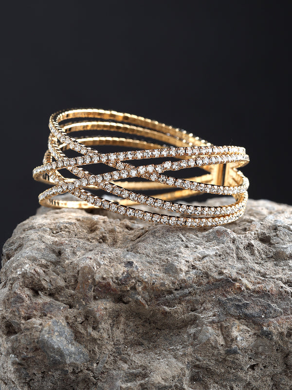 Stone Studded Cuff