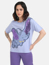 DumboDisney Printed T-Shirt With Sequin Work