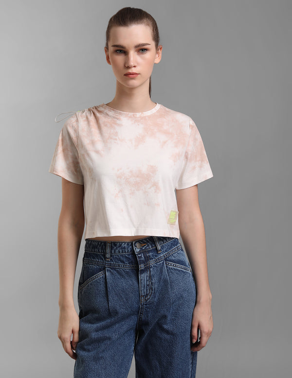 Tie Dye Crop T-Shirt