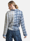 Half & Half Printed Shirt