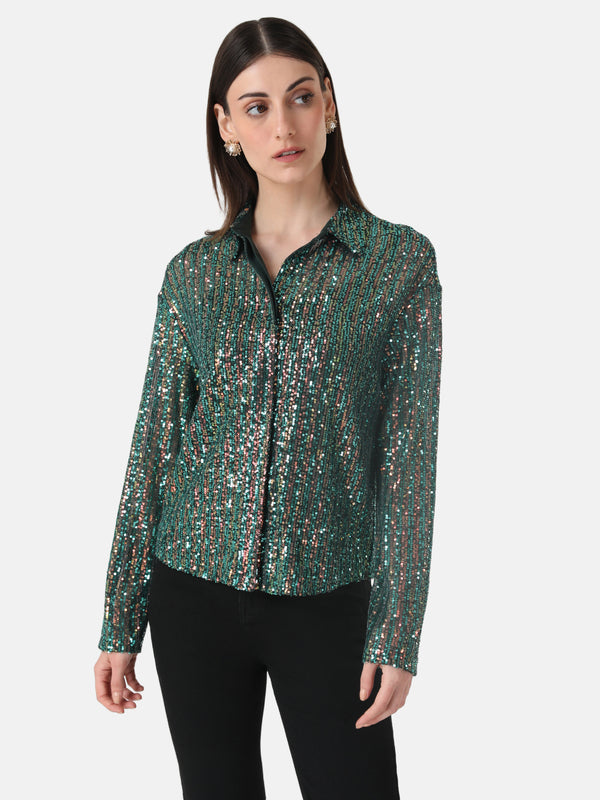 Sequin Shirt