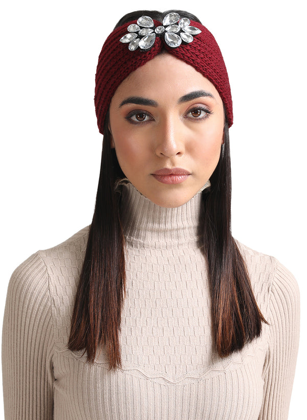 Stone Embelished Rib Band