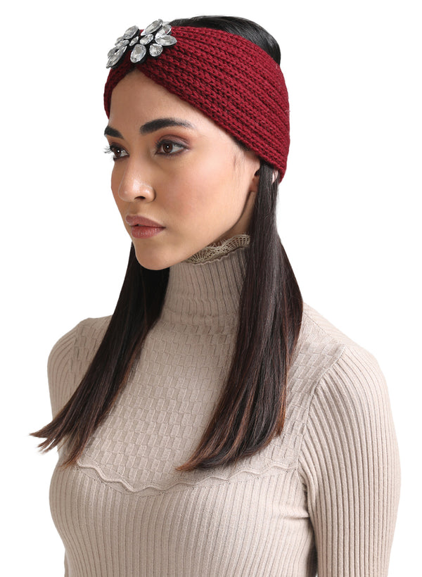 Stone Embelished Rib Band