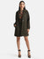 Overcoat With Elasticated Back
