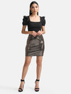 Stickon Sequin Mini Skirt
