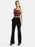 Stickon Sequin Strappy Crop Top