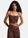 Metal Loop Buckle Belt