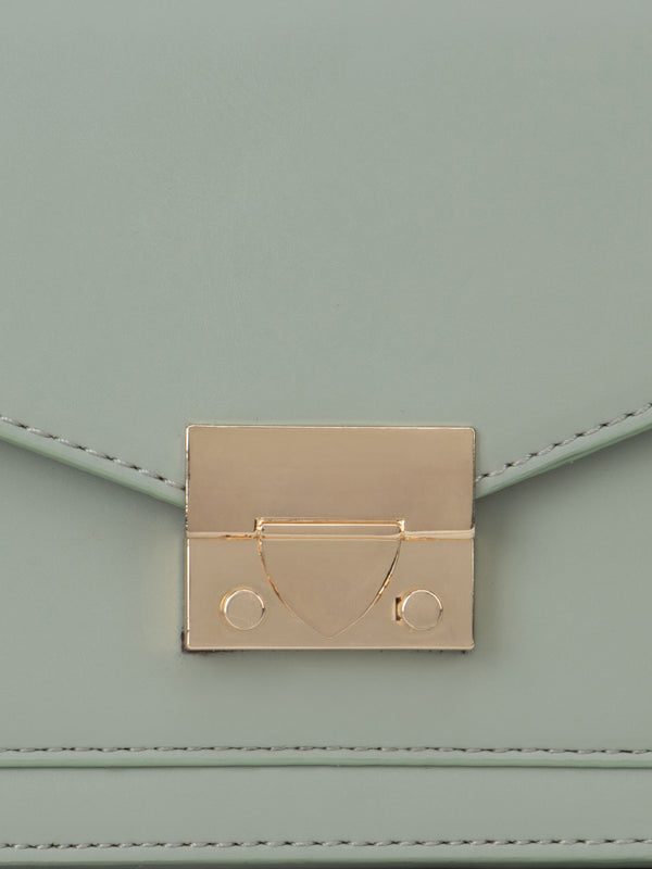 Solid Boxy Sling Bag