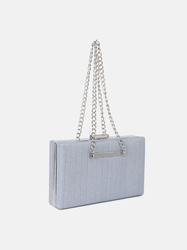 Classic Clutch With Gold Trims