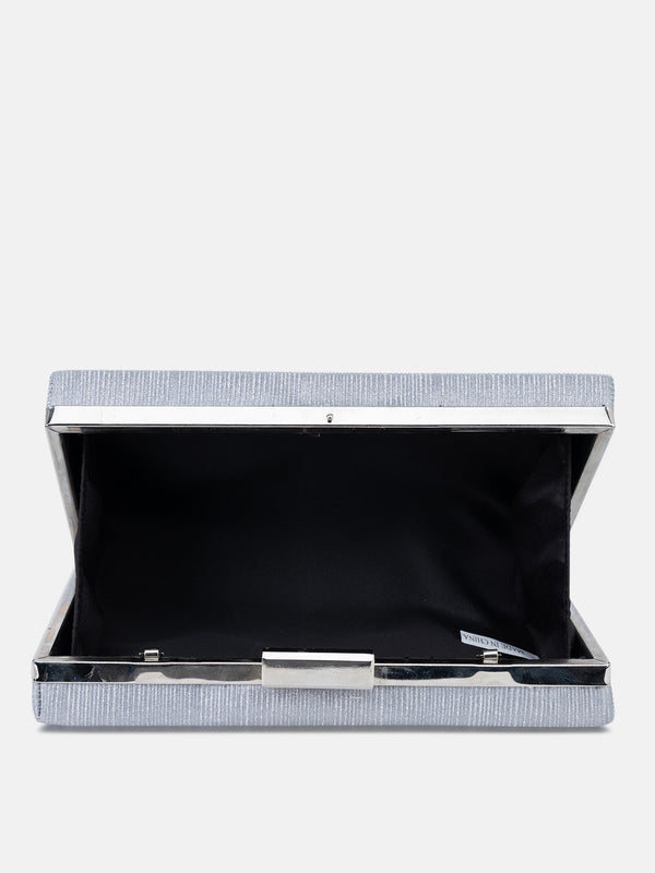 Classic Clutch With Gold Trims