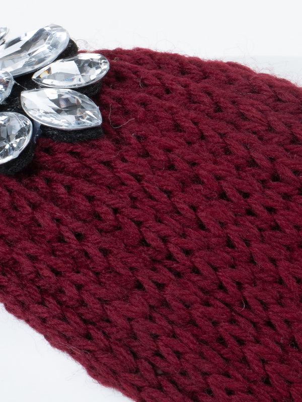 Stone Embelished Rib Band