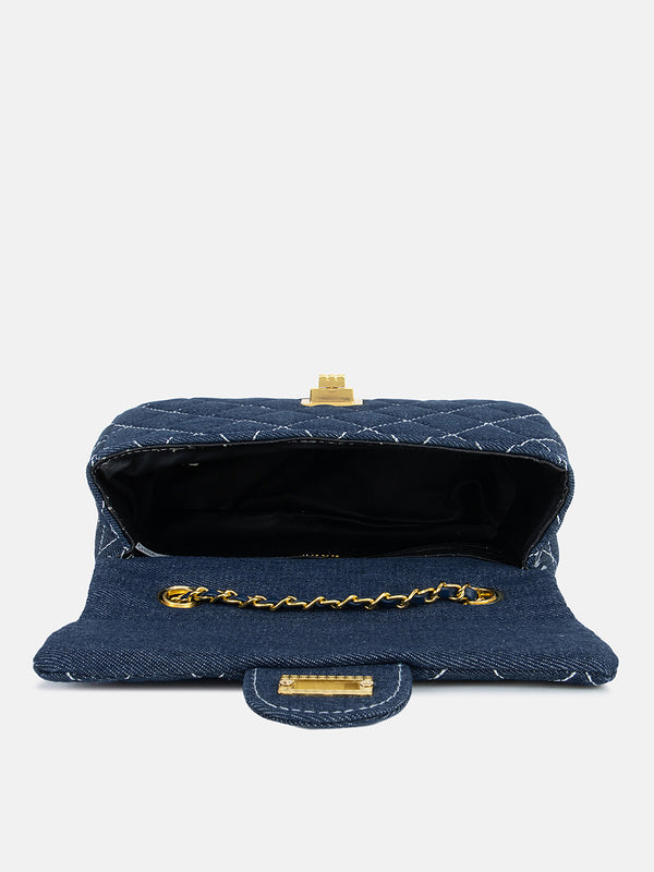 Denim Quilted Sling