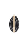 Velvet Lurex Hard Clutch