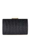 Velvet Lurex Hard Clutch