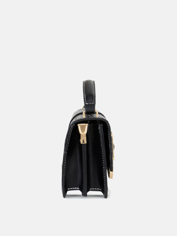 City Bag With Metal Buckle
