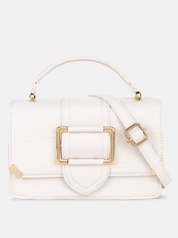 City Bag With Metal Buckle
