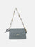 Solid Colour Quilting Crossbody Bag