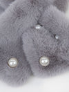 Pearl Embelished Scarf