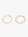 Medium Classic Twisted Hoops