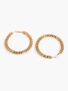 Large Porcupine Hoop Earrings