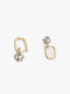 Rhinestone Drop Glam Earrings