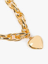 Chunky Heart Pendant Necklace