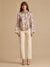 Celeste Beige Printed Shirt