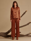 Jewel Rust Solid Pants