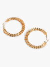 Medium Porcupine Hoop Earrings