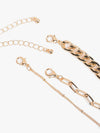 Multilayered Chain Necklace