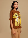 ©Disney Simba And Nala Printed T-Shirt